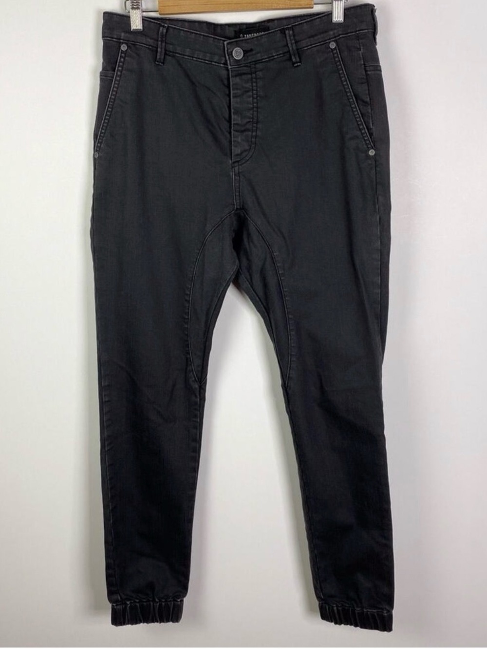 Zanerobe Jeans Men's Size 32 Black Slingshot Denimo Jogger